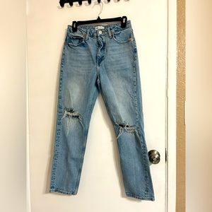 Zara high rise jeans (size 6)